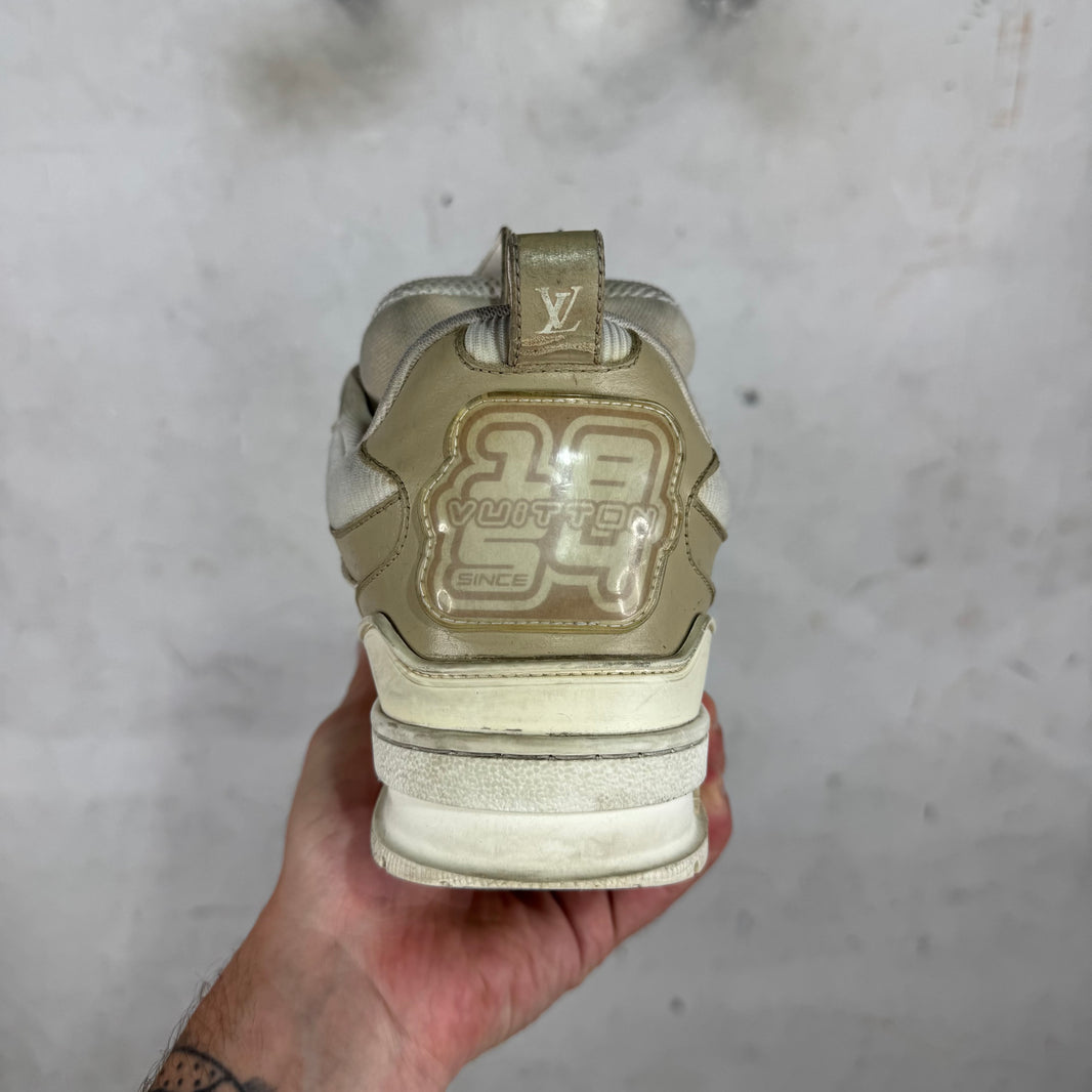 Louis Vuitton Cream Skate Sneakers