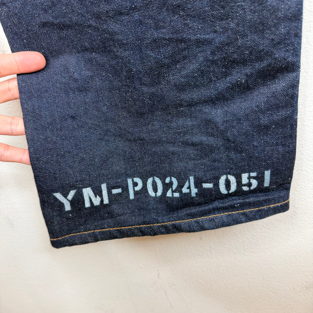 Junya Watanabe Raw Indigo Serial Number Jeans
