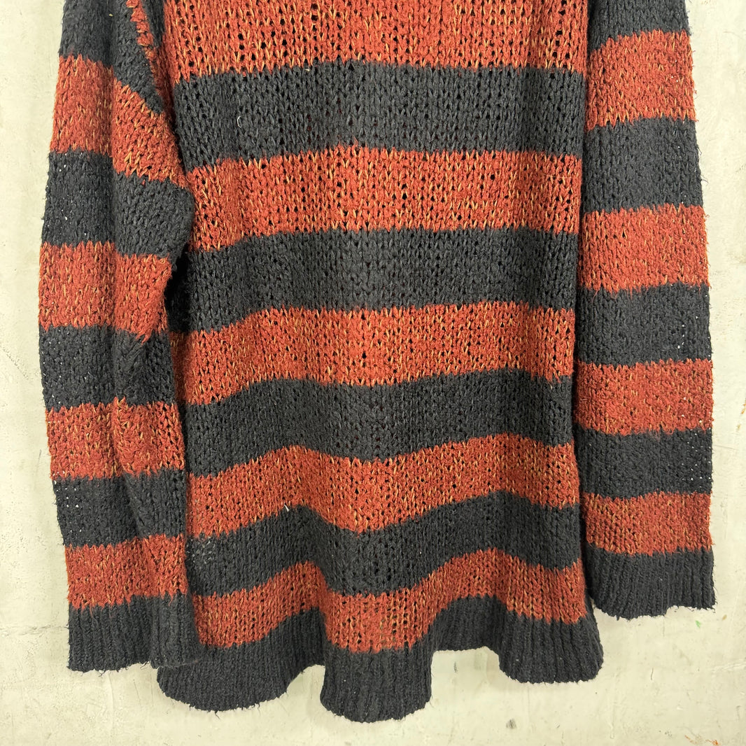 Junya Watanabe Brown/Black Striped Sweater