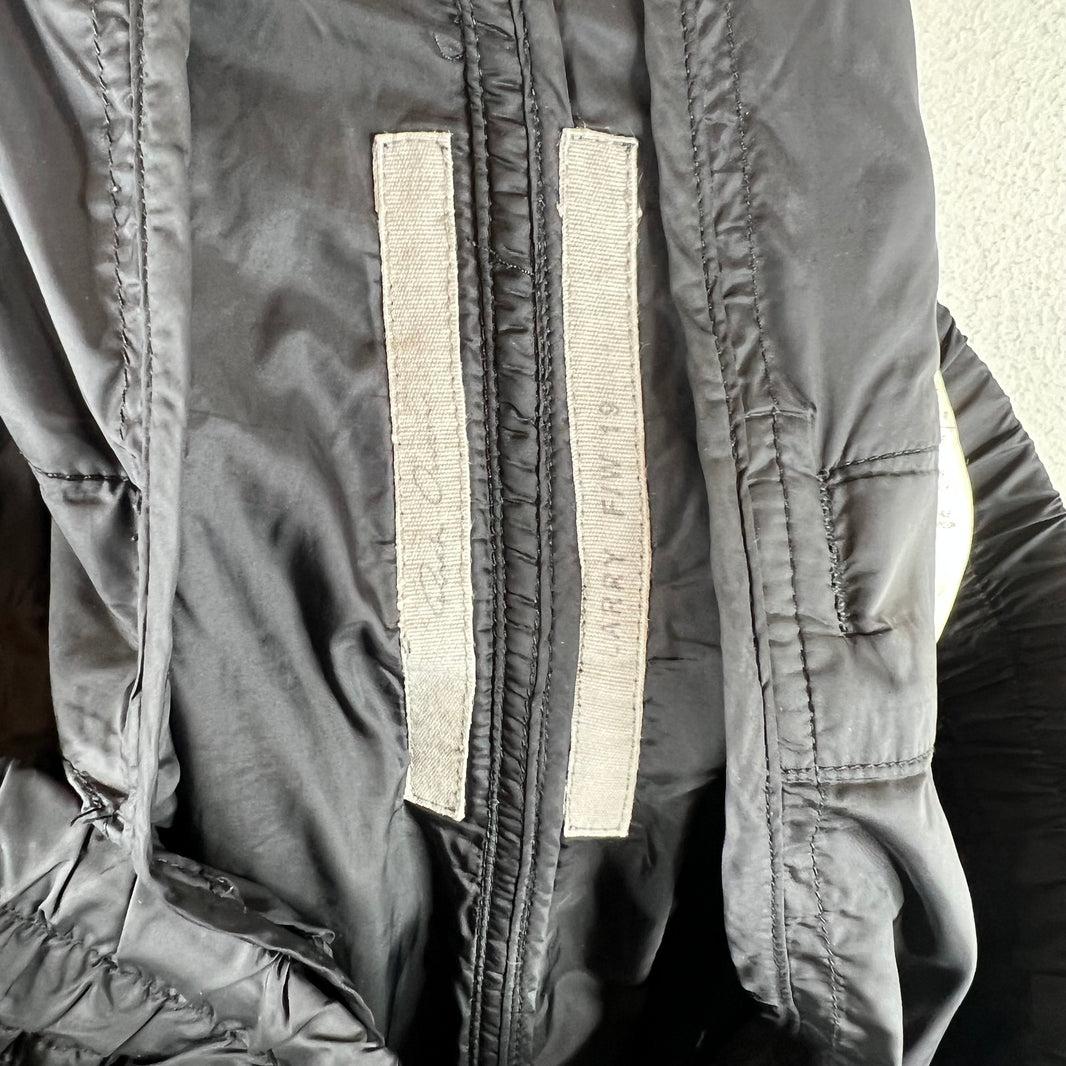 Rick Owens Black Track Pants