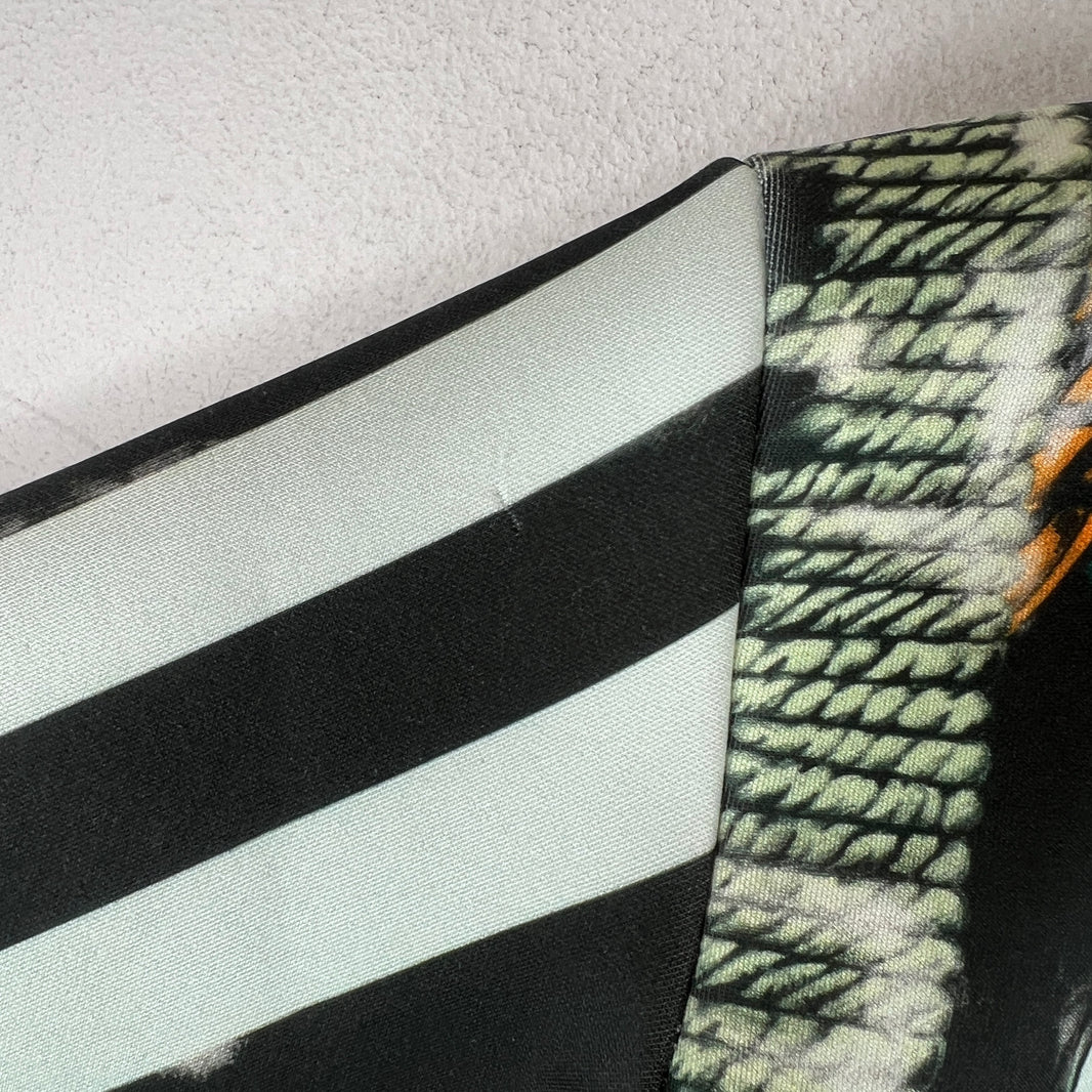 Balmain Checkerboard Barocco Neoprene Sweater