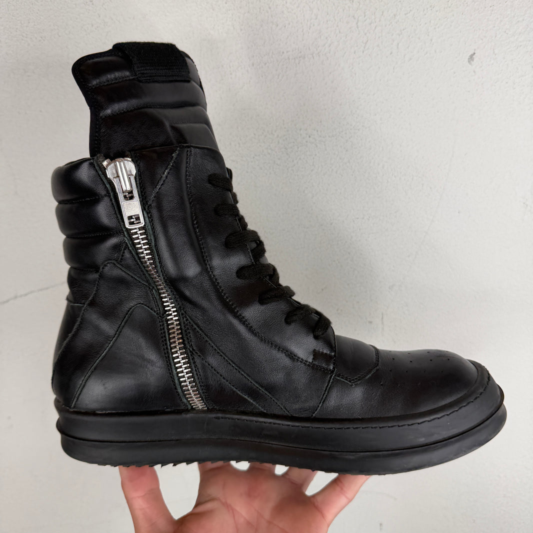 Rick Owens Triple Black Geobaskets