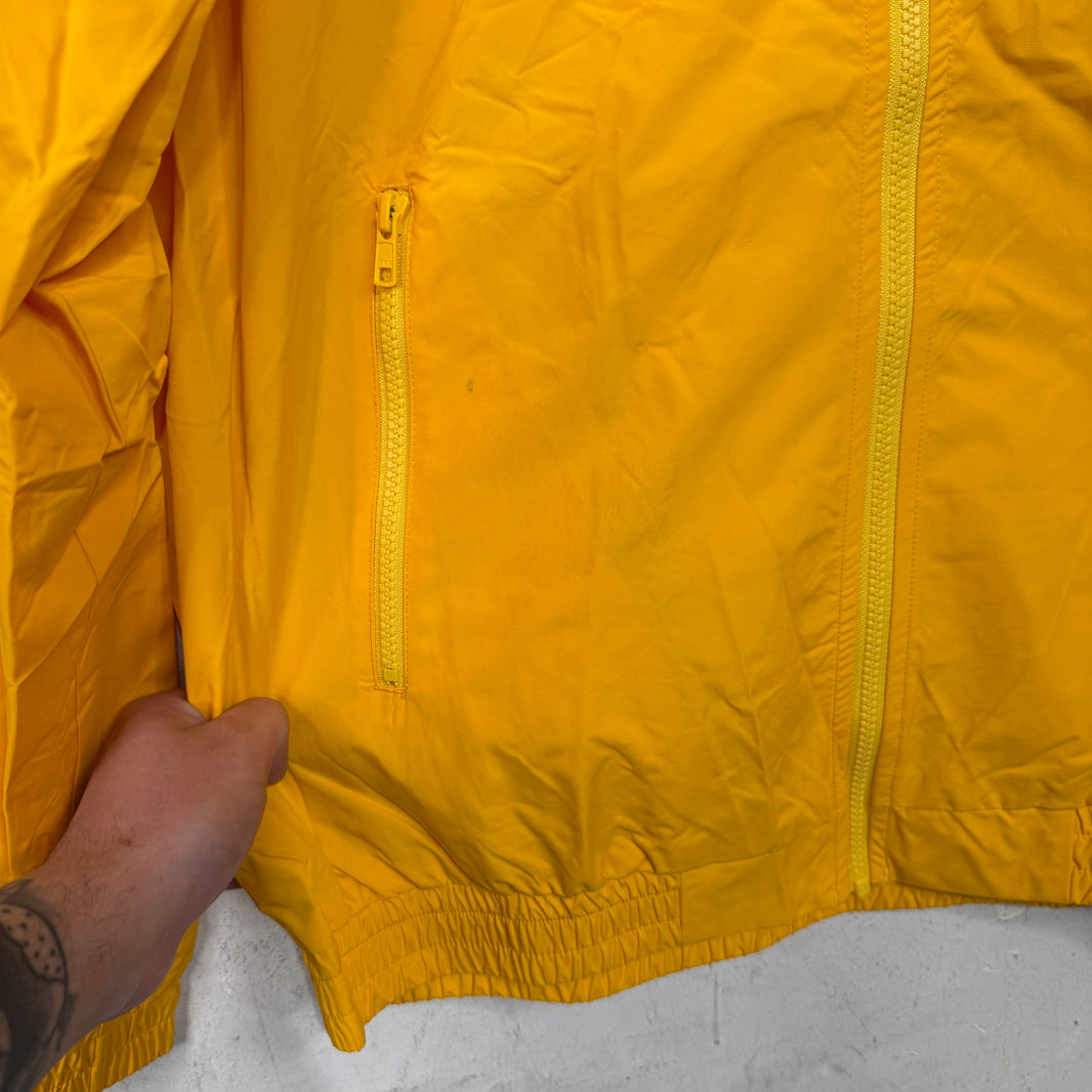 Supreme Yellow Reflective Logo Windbreaker
