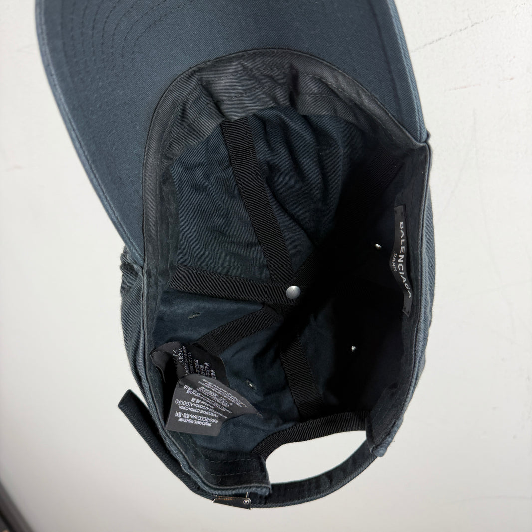 Balenciaga Black OG Logo Hat
