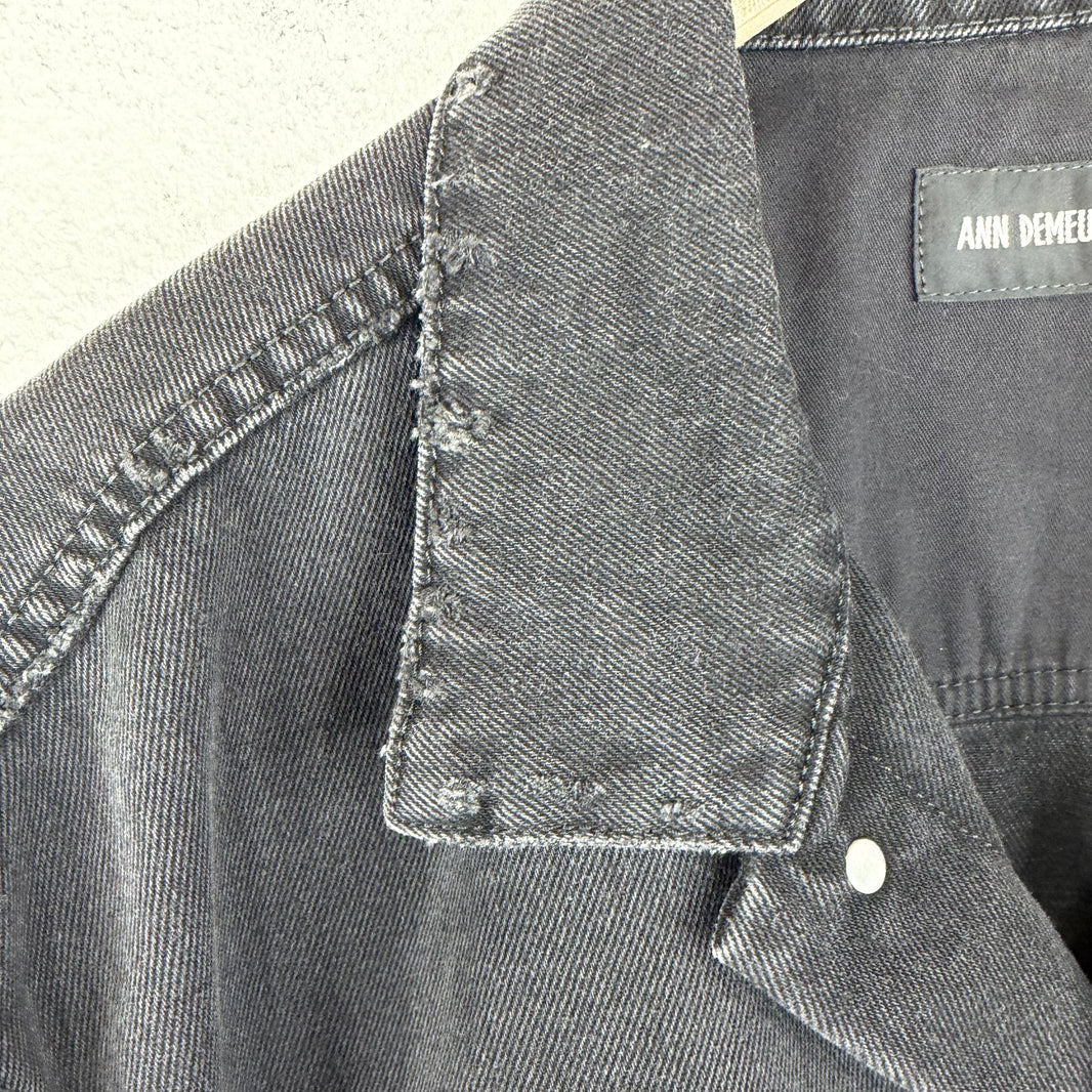 Ann Demeulemeester Raf 5 Pocket Blouson Denim Button Up Jacket