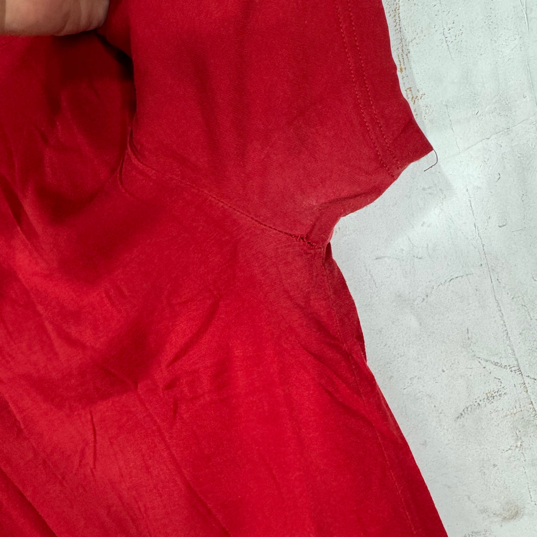 Dior Red Bee Logo T-Shirt