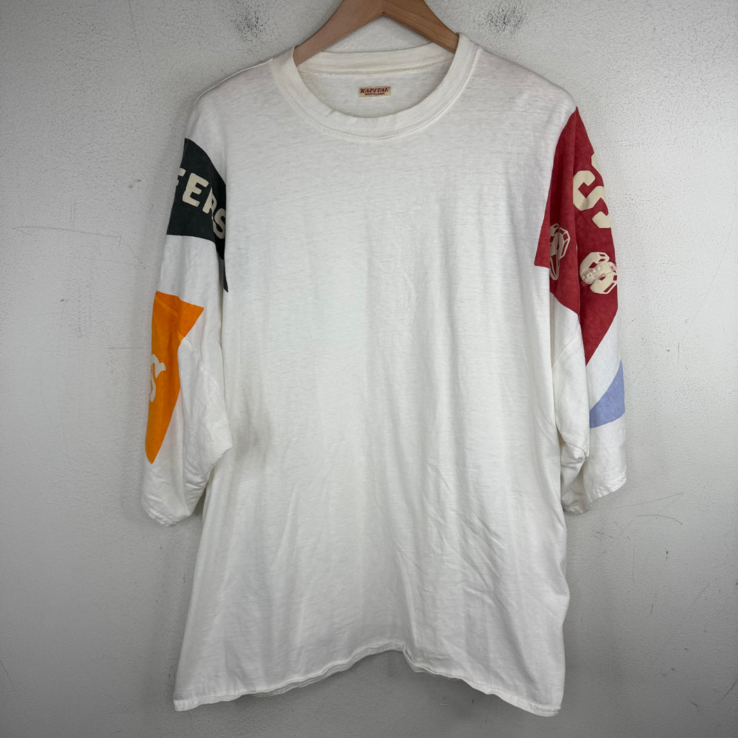Kapital White Flags T-Shirt