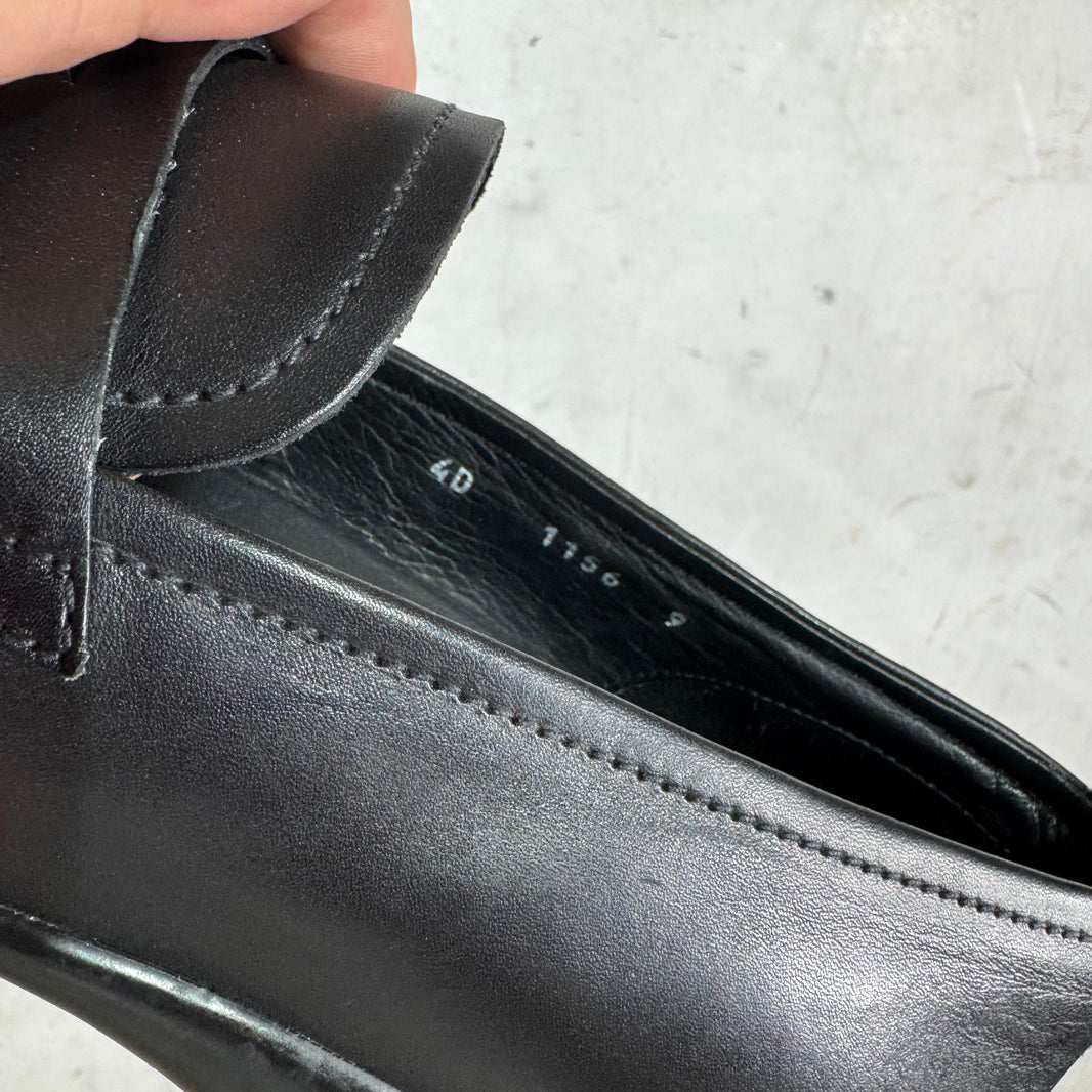 Prada Leather Toblach Loafers