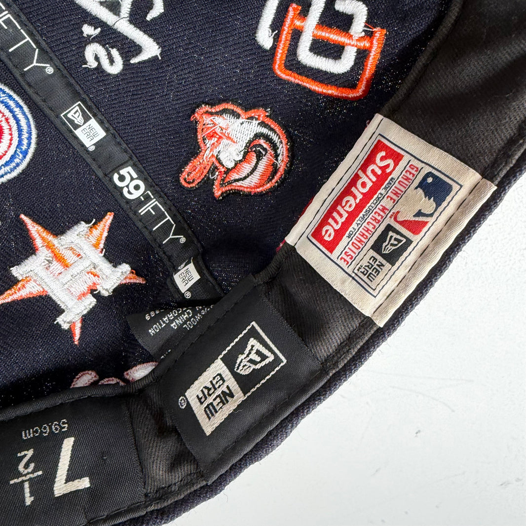 Supreme MLB Teams Fitted Hat