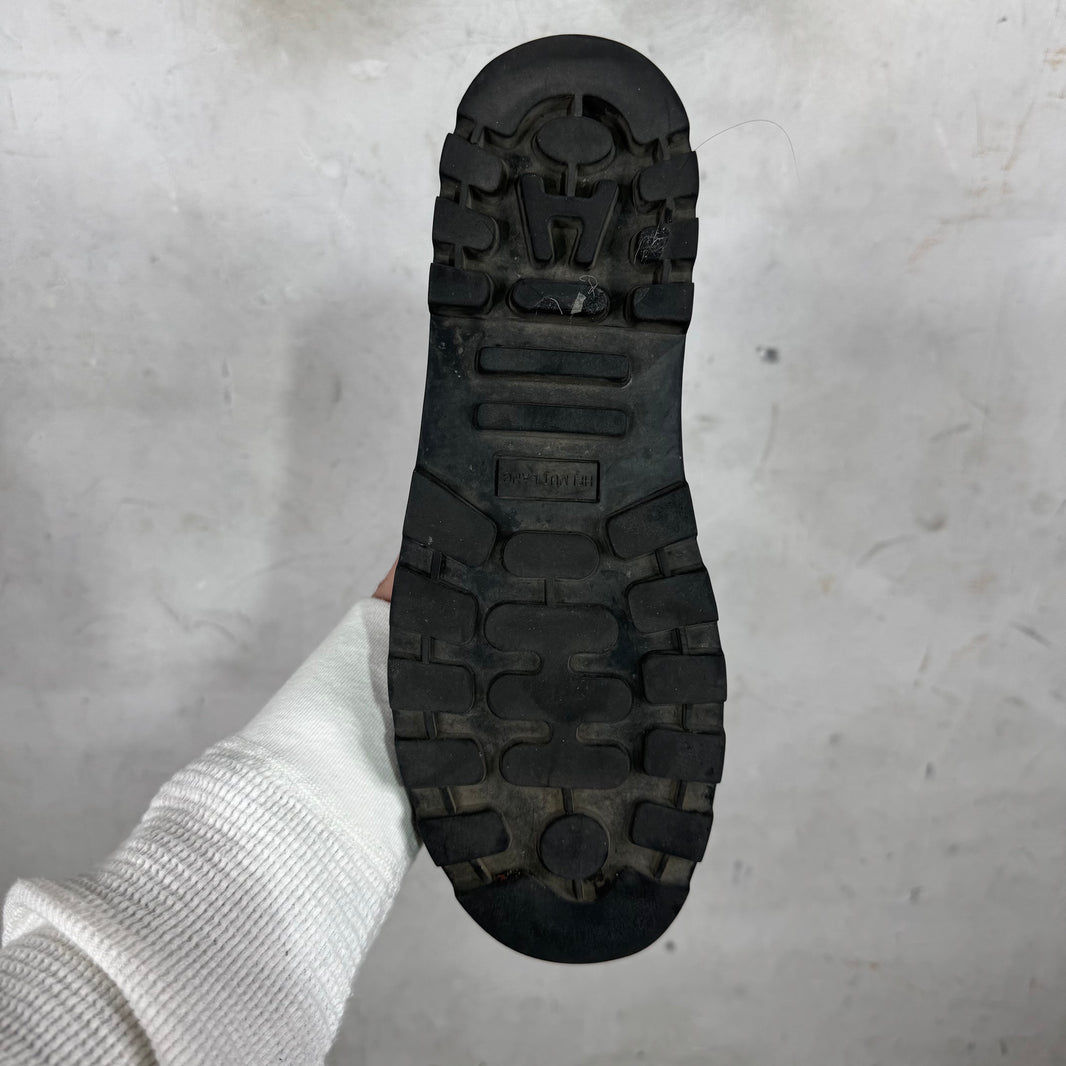 Helmut Lang Buckled Combat Boots