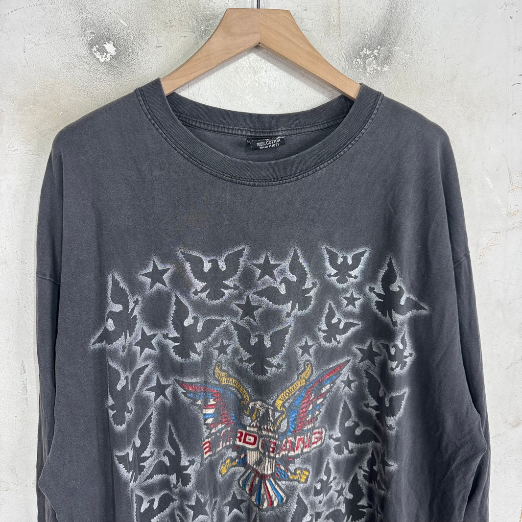 Vintage Dispet Bird Gang Smoked LS T-Shirt