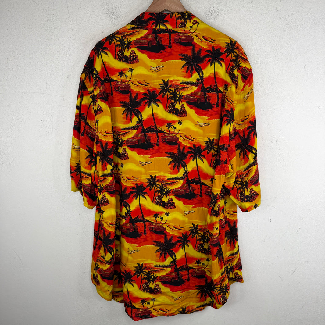Balenciaga Hawaiian Button Up Shirt