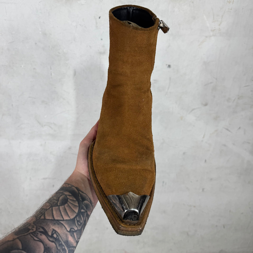 Calvin Klein 205W39NYC Metal Tipped Western Boots