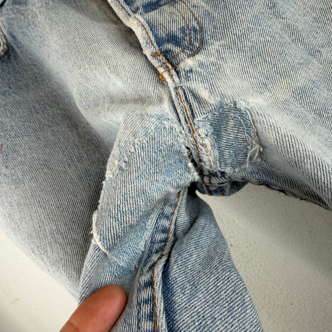 Vintage Repaired Levi's 501XX Denim Jeans