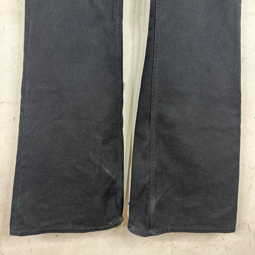 Balenciaga Flared Black Jeans