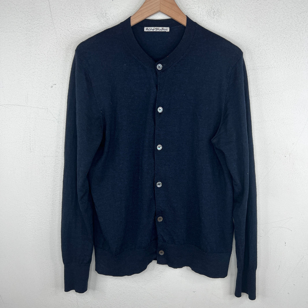 Acne Studios Navy Cardigan
