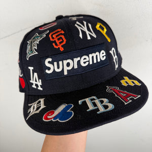 Supreme MLB Teams Fitted Hat