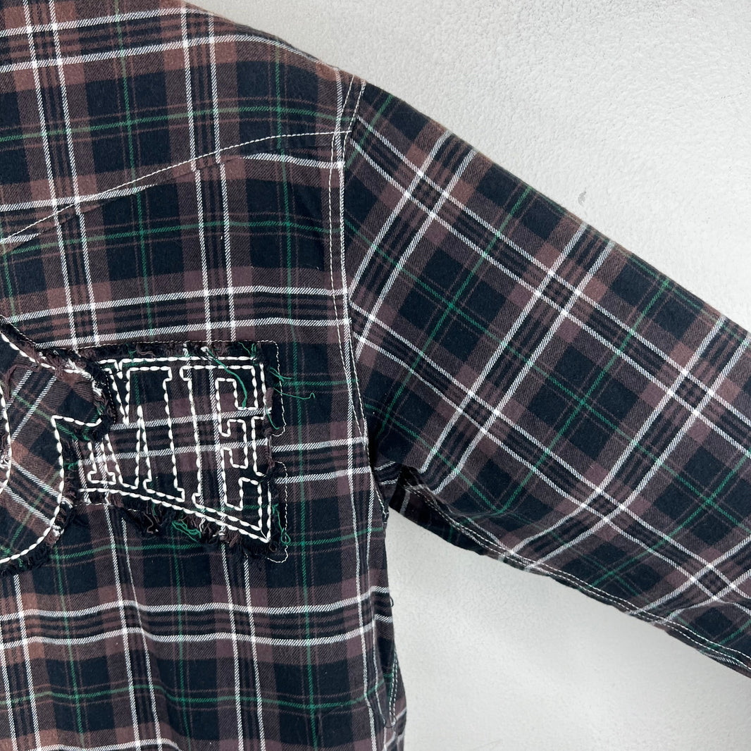 Supreme True Religion Quilted Button Up Shirt
