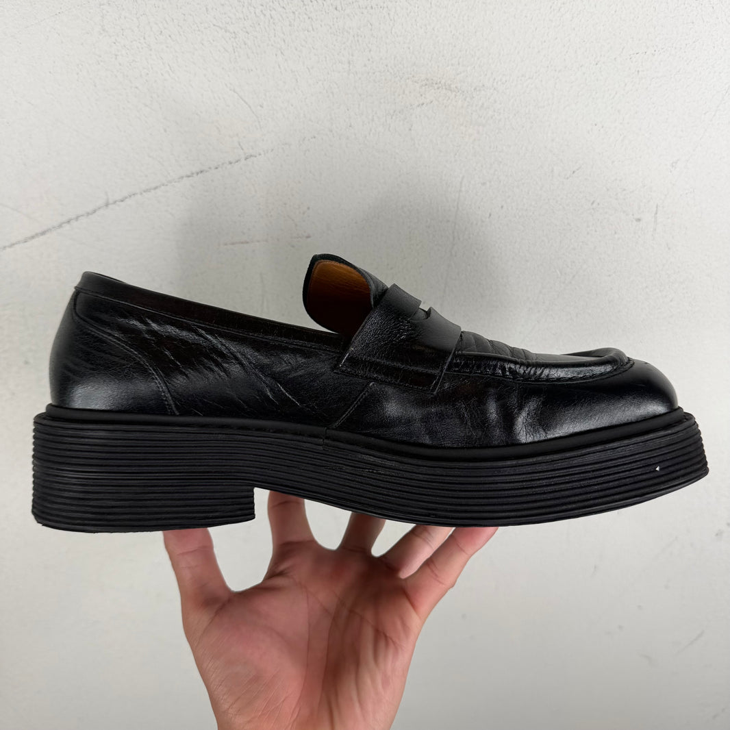 Marni Square Chunky Sole Penny Loafers