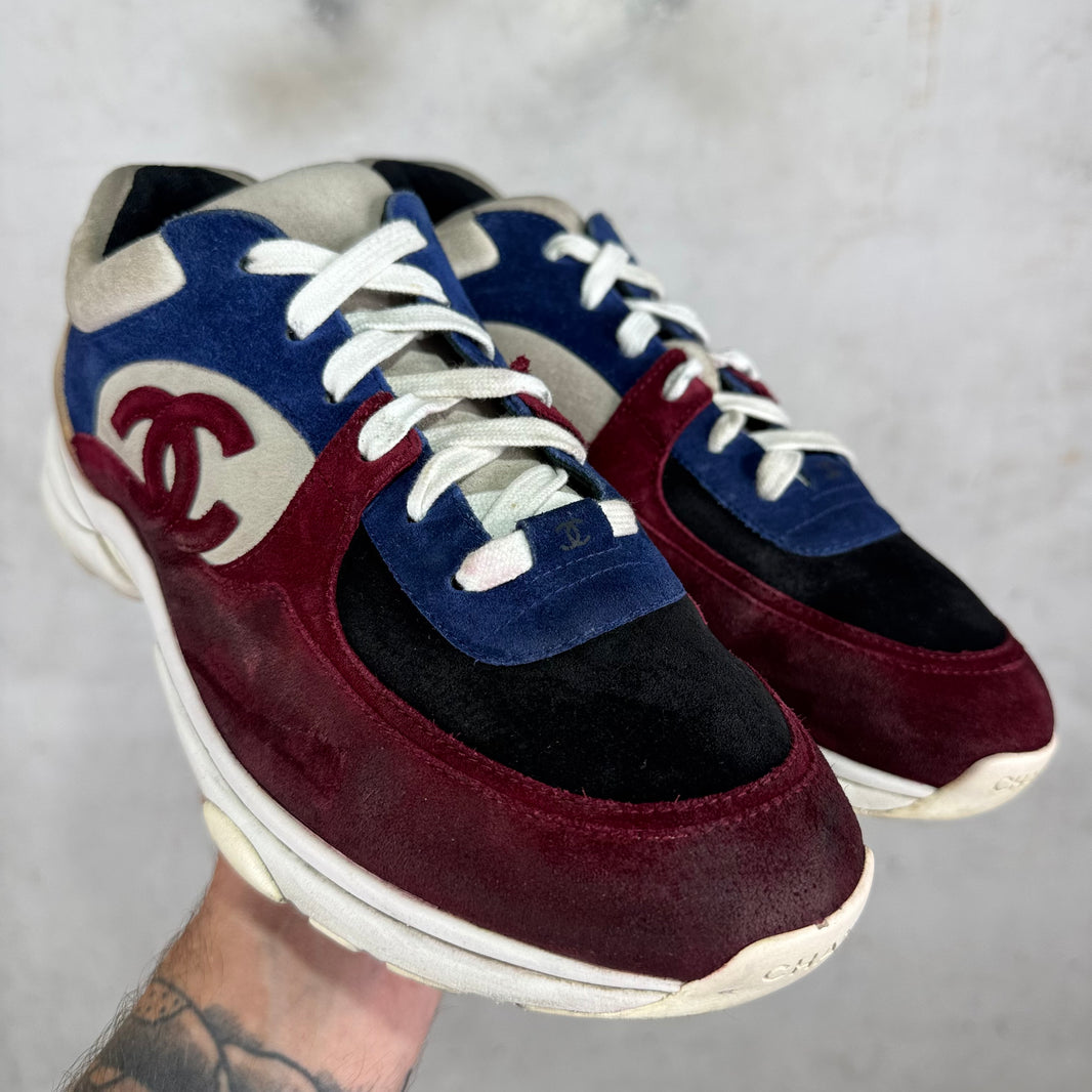 Chanel Multicolor Suede Runners