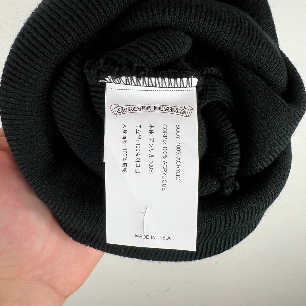 Chrome Hearts Black Watch Cap