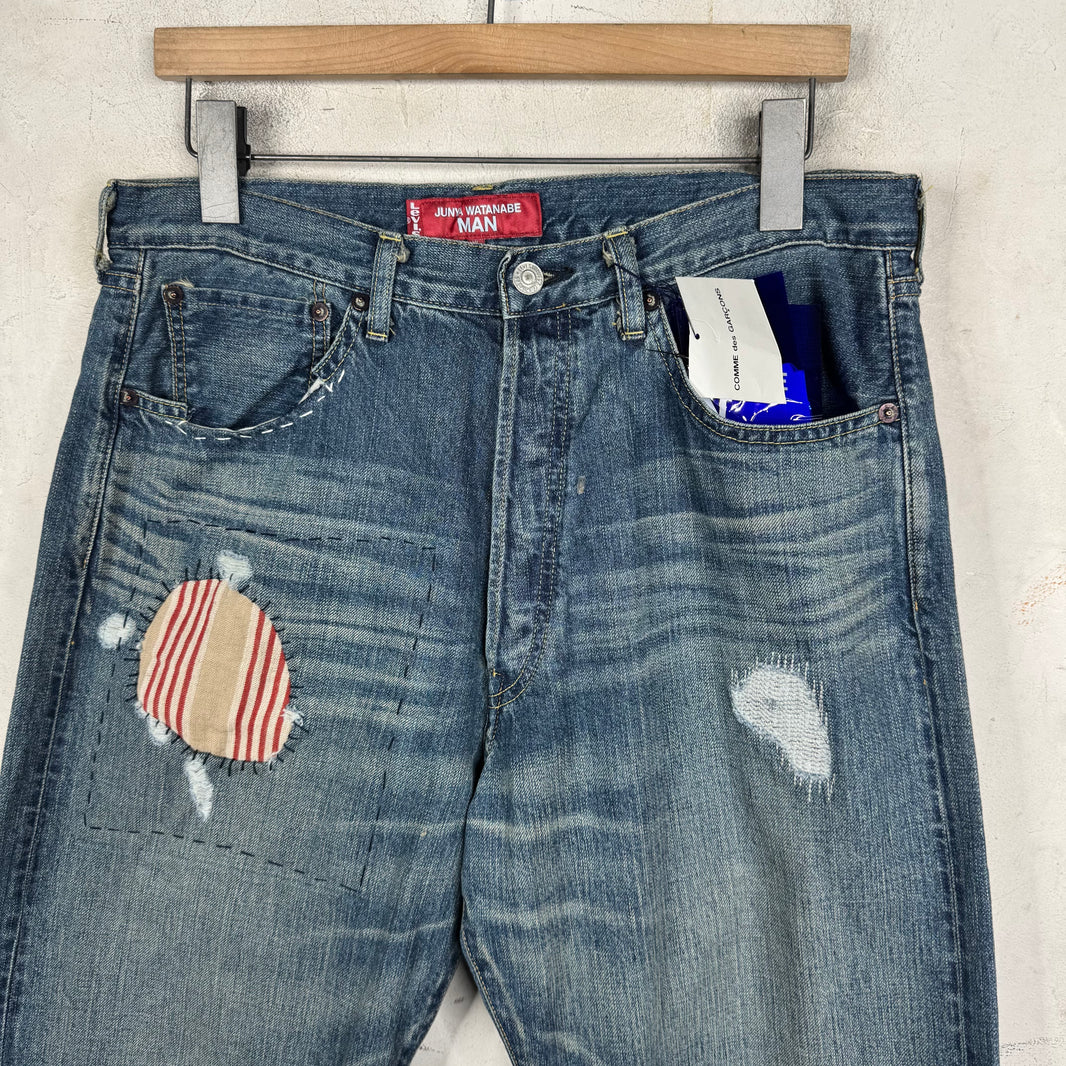 Junya x Levi’s Patch Repaired Jeans