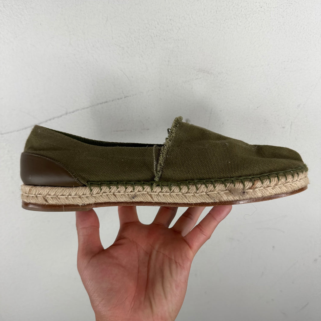 Margiela Canvas Espadrilles Tabi Slip On Shoes