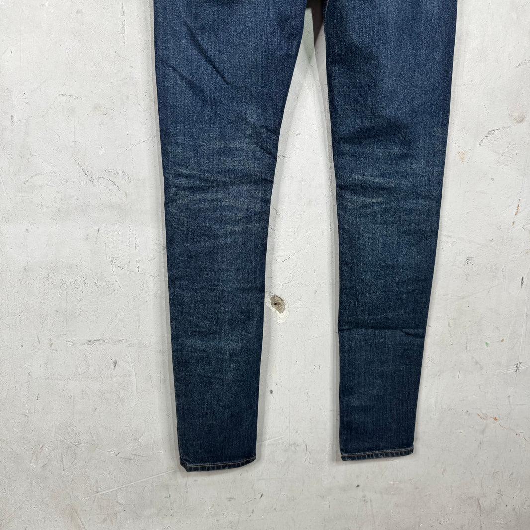 Celine Studded Waist Skinny Jeans
