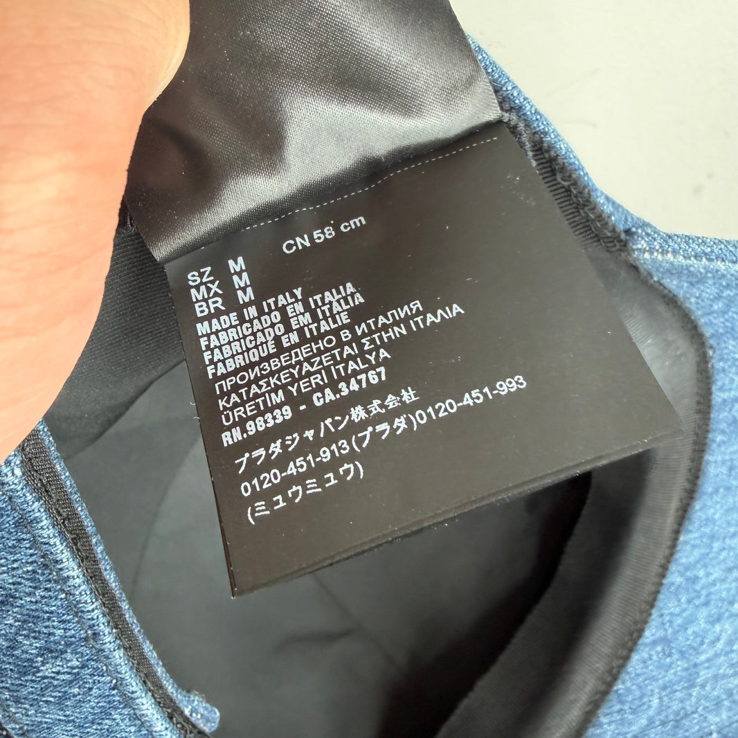 Miu Miu Denim Baseball Hat