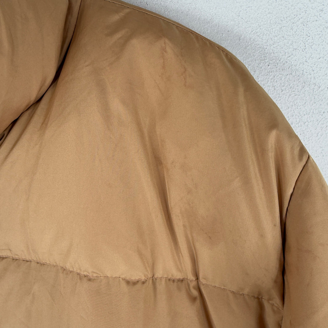 Balenciaga Tan BB Puffer Jacket