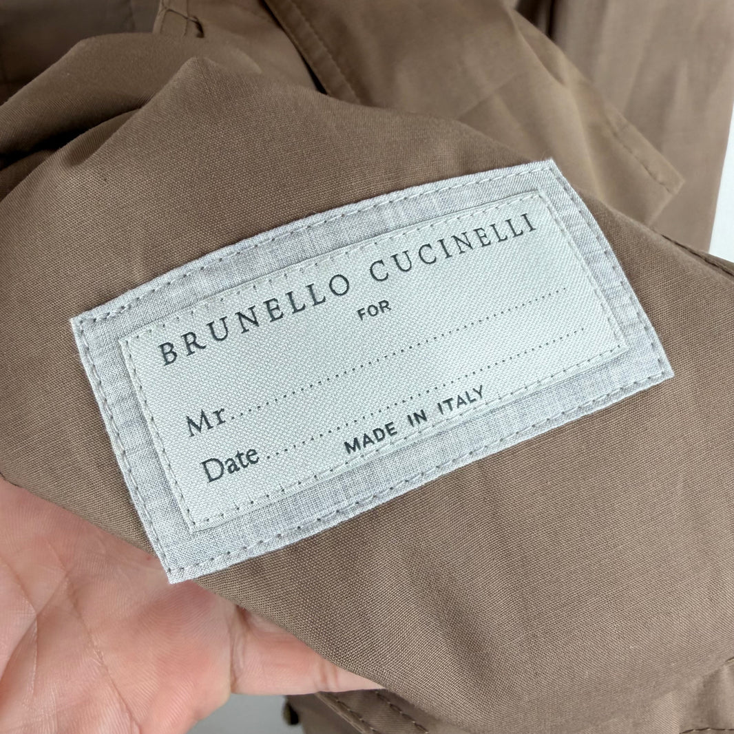 Brunello Cucinelli Fishtail Trench Coat