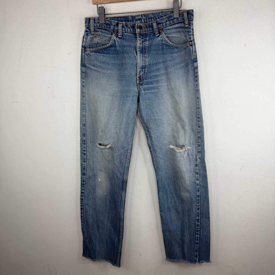 Vintage Levis 505 Orange Tab Jeans