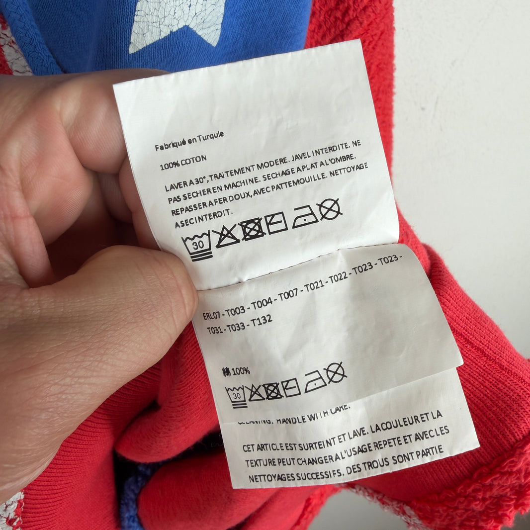 ERL American Flag Swirl Hoodie