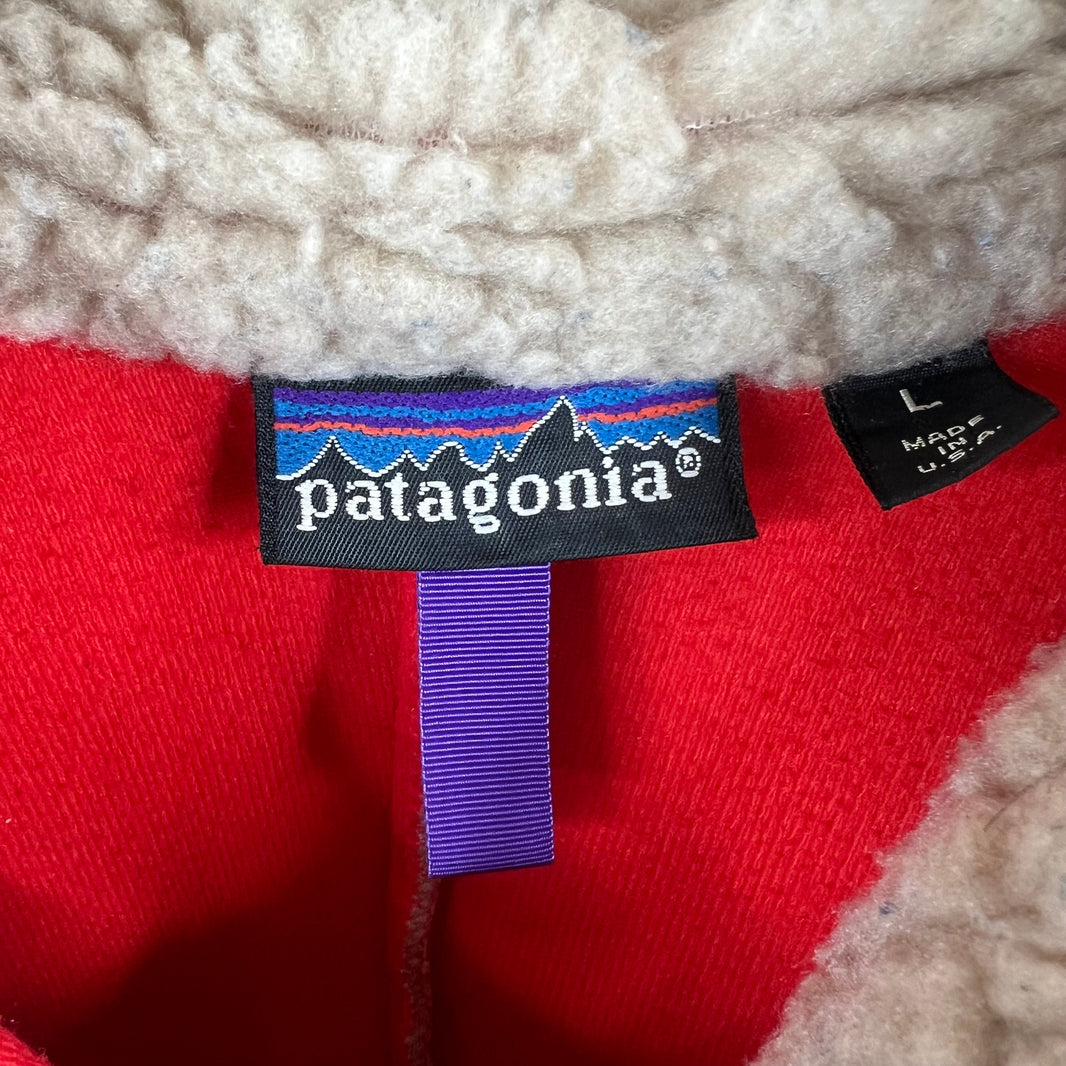 Patagonia Vintage Deep Pile Fleece Jacket