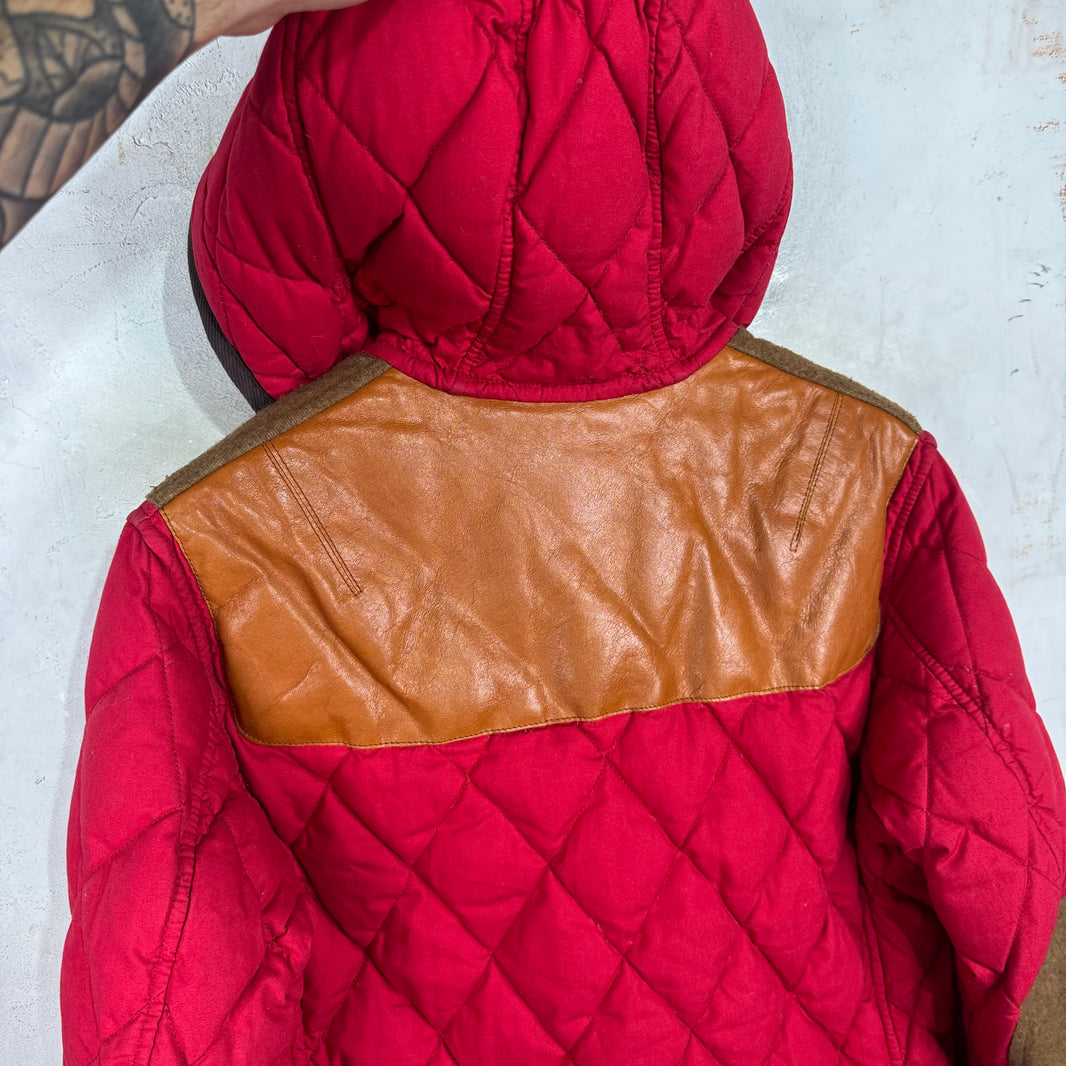 Junya Watanabe Duvetica Quilted Wool Paneled Jacket