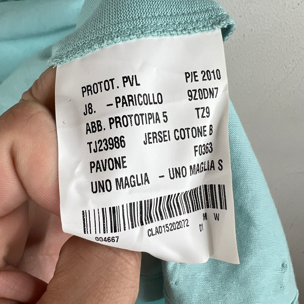 Prada Blue Basic T-Shirt