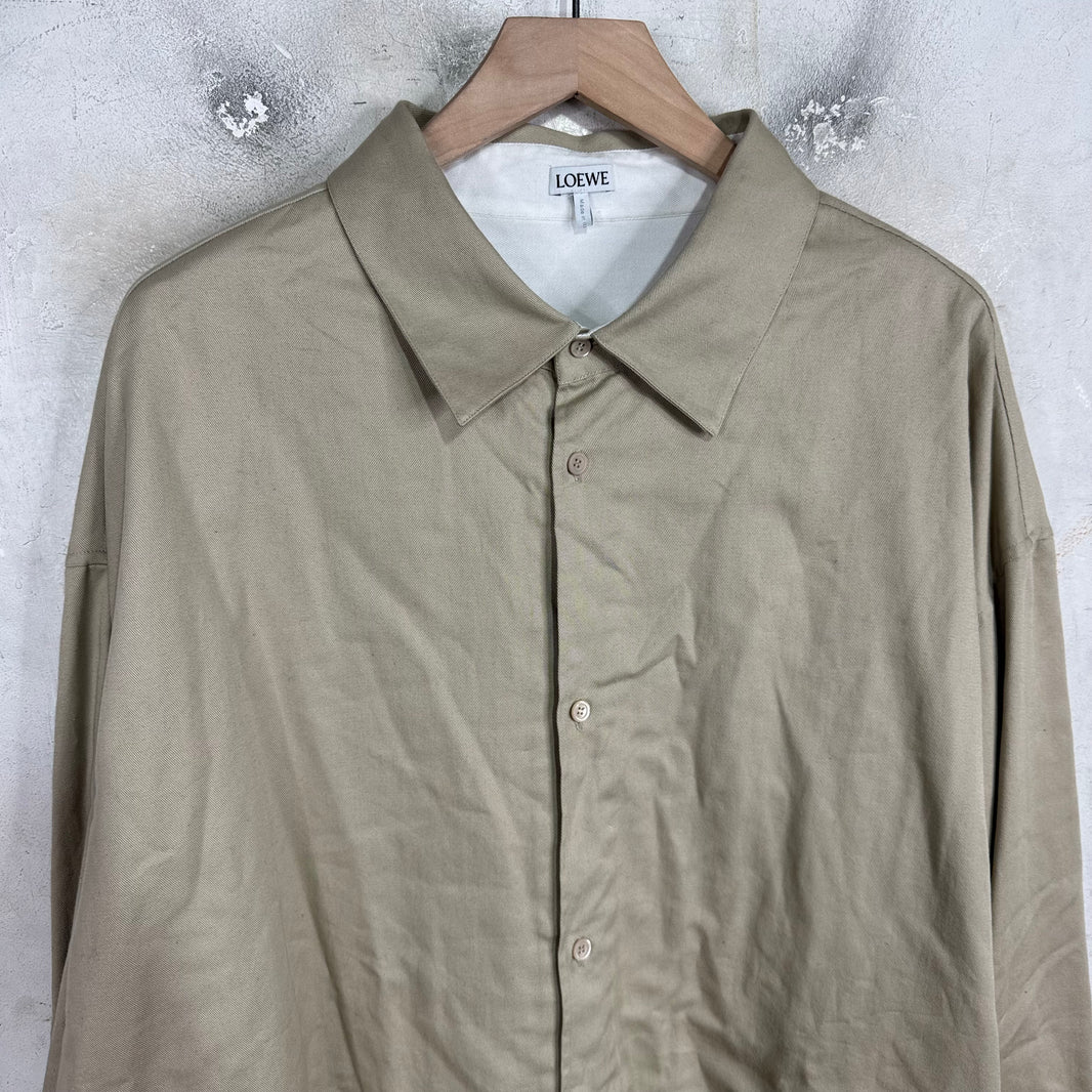 Loewe Canvas Anagram LS Button Up
