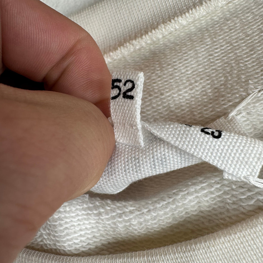 Margiela White Hybrid Crewneck