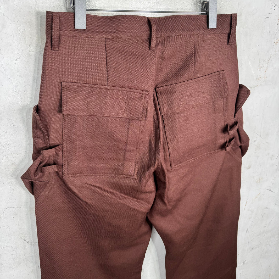 Rick Owens Porterville Throat Wool Stefon Cargos