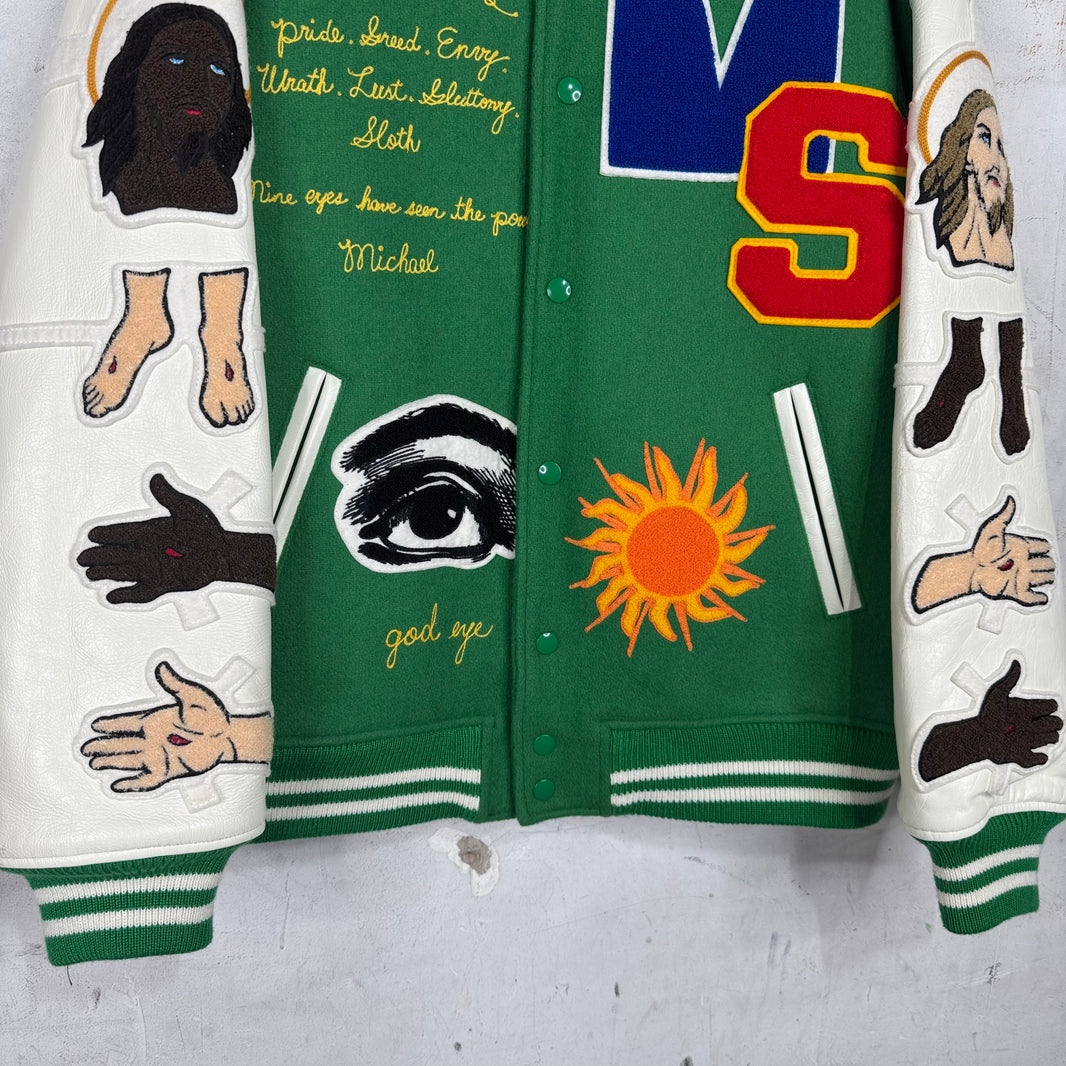 Saint Michael x Denim Tears Varsity Jacket