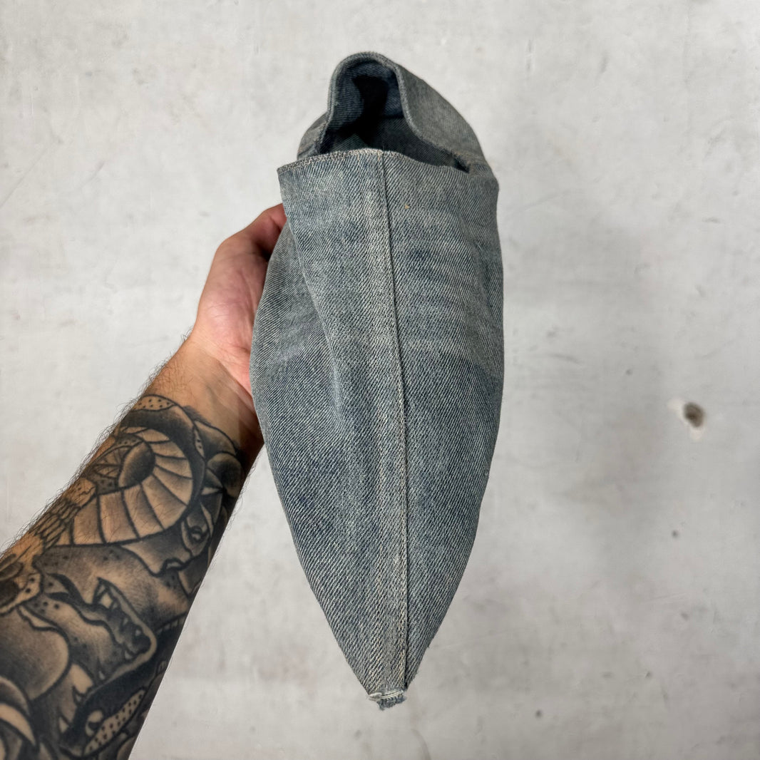 Balenciaga Denim Moroccan Mules