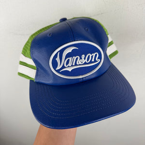 Supreme Vanson Leather Trucker Hat