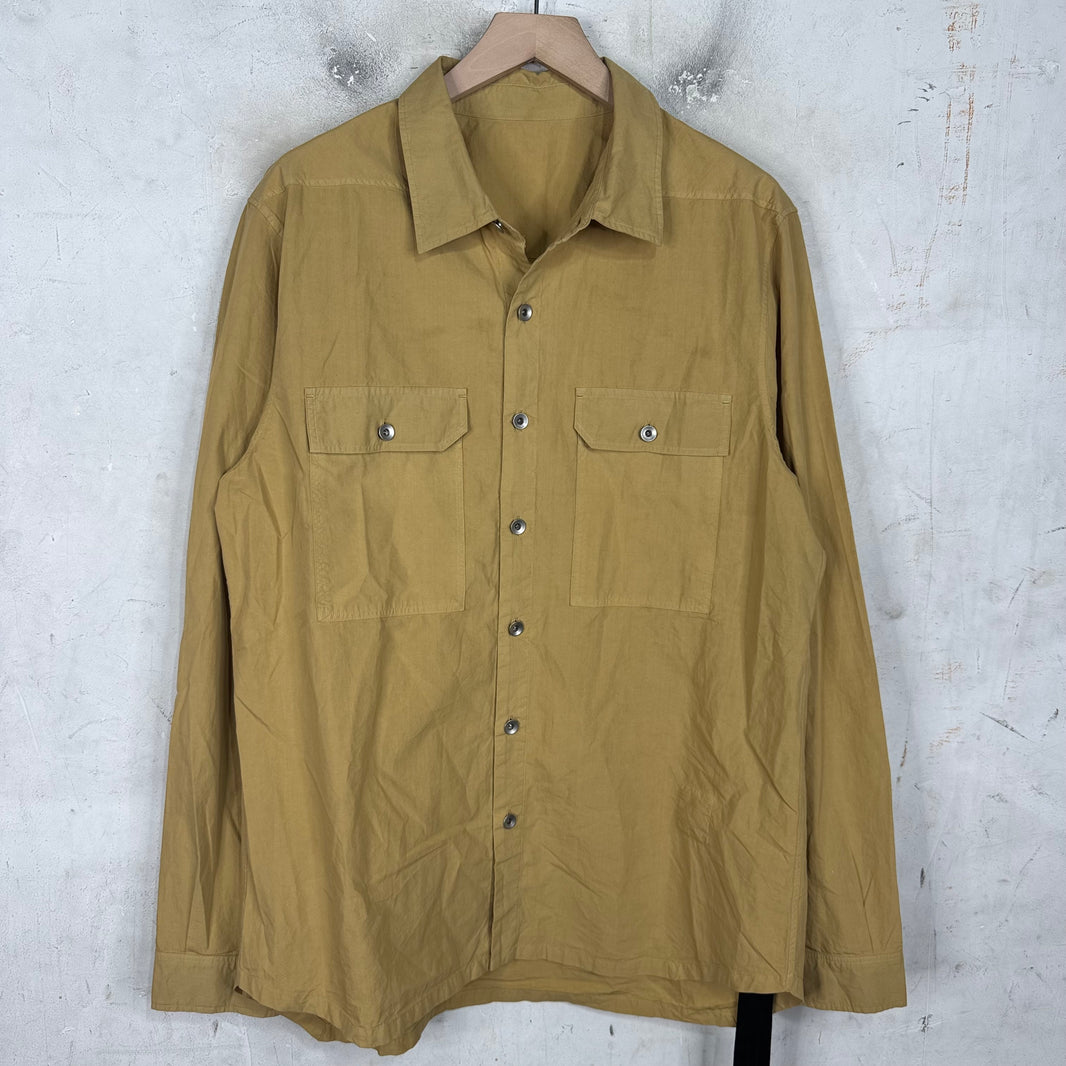 DRKSHDW Tan Light Overshirt