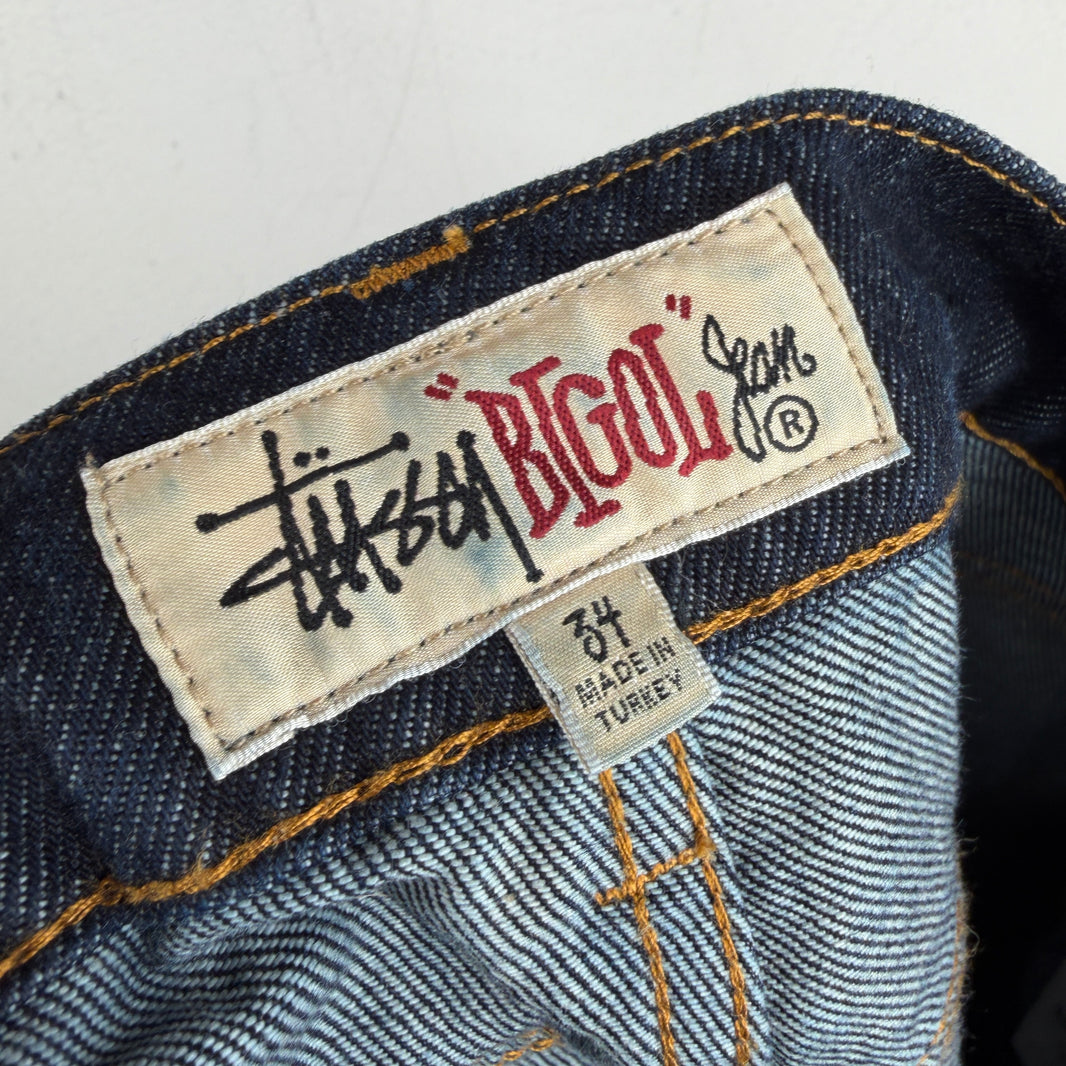 Stussy Raw Wash Big Ol' Jeans