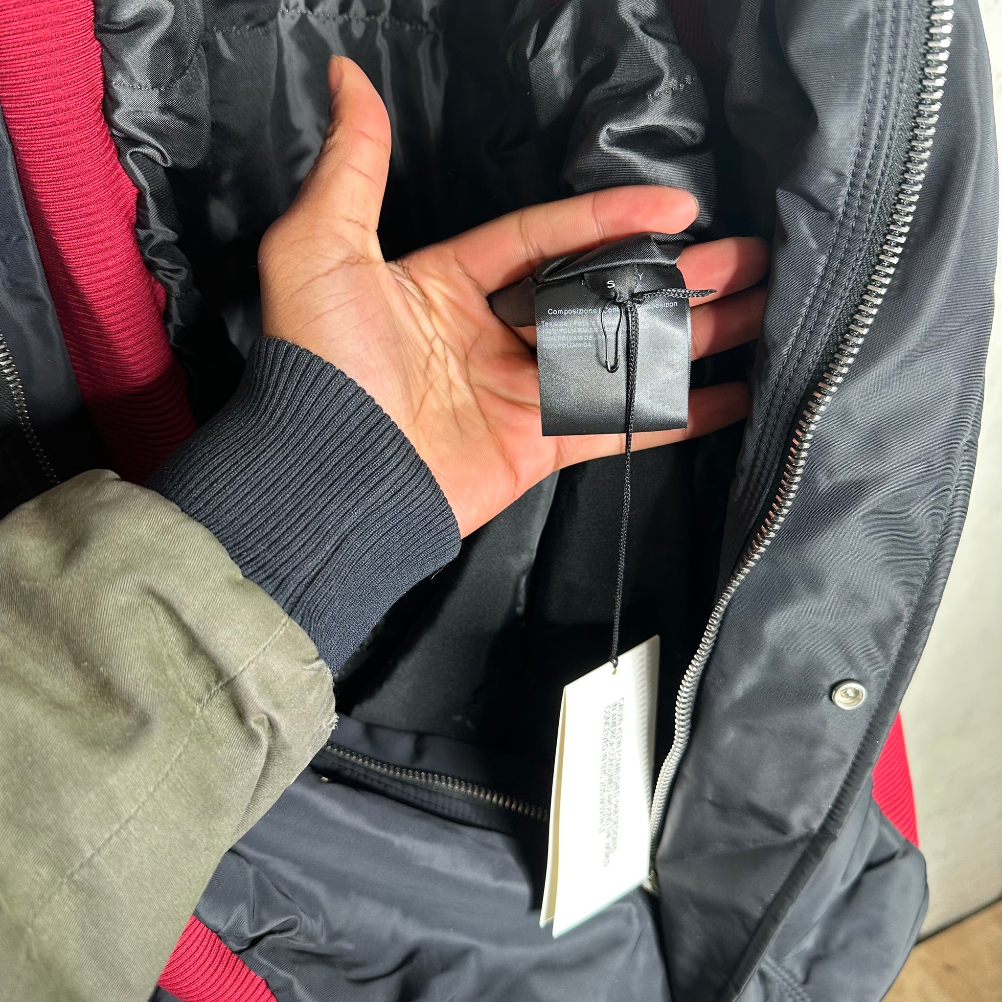 Calvin Klein 205W39NYC Ribbed Parka