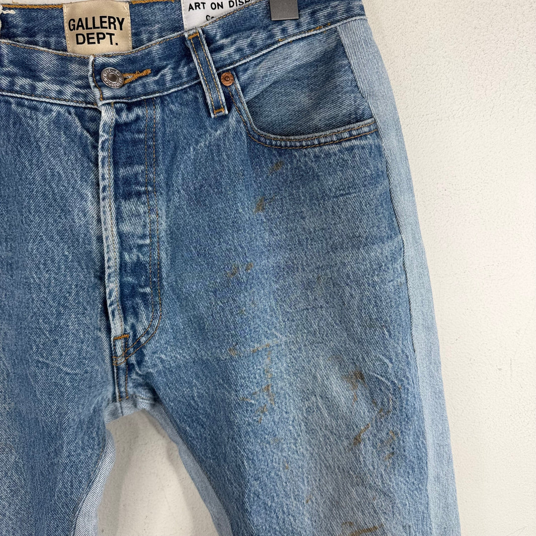 Gallery Dept Flare Patchwork Denim Jeans