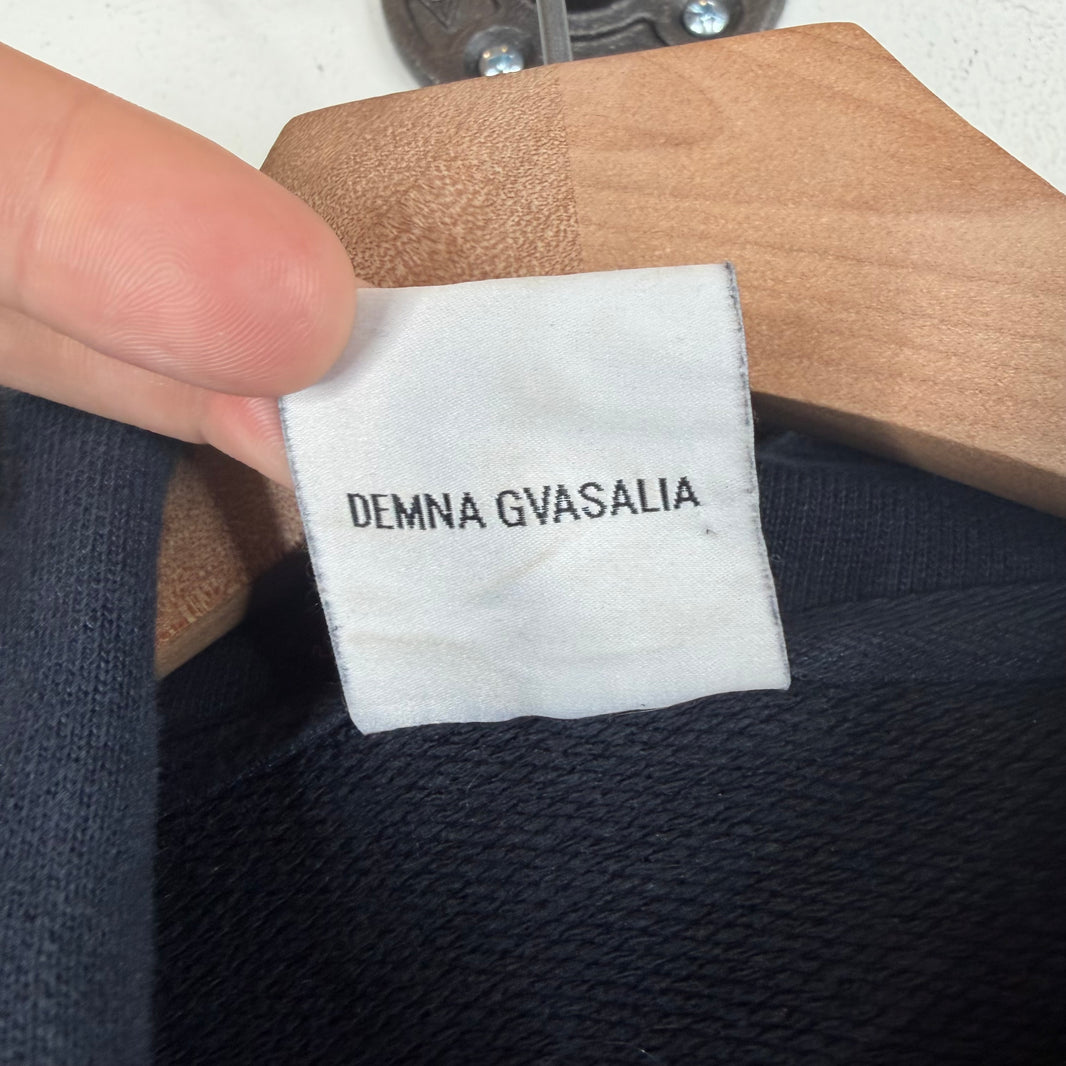 Vetements Logo Tape Hoodie