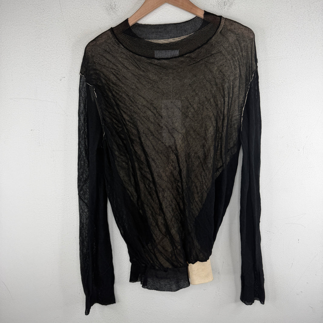Margiela Double Layer Knit LS Shirt