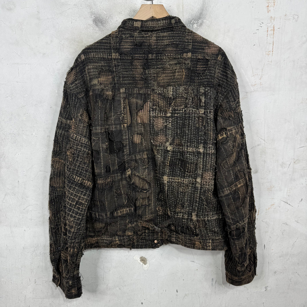 Kapital Black Boro Jean Jacket