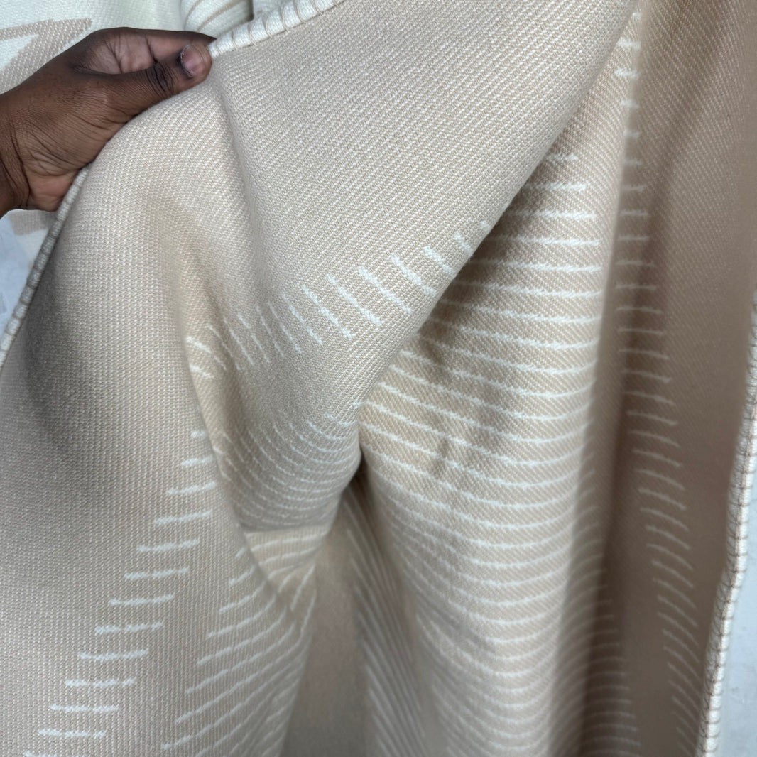 Saint Laurent Reversible Throw Blanket